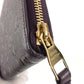 LOUIS VUITTON M60298 Monogram Empreinte Portefeuille Secret Long Long Wallet Round Zipper Long Wallet Monogram Empreinte Leather Unisex Aube Purple