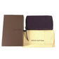 LOUIS VUITTON M60298 Monogram Empreinte Portefeuille Secret Long Long Wallet Round Zipper Long Wallet Monogram Empreinte Leather Unisex Aube Purple