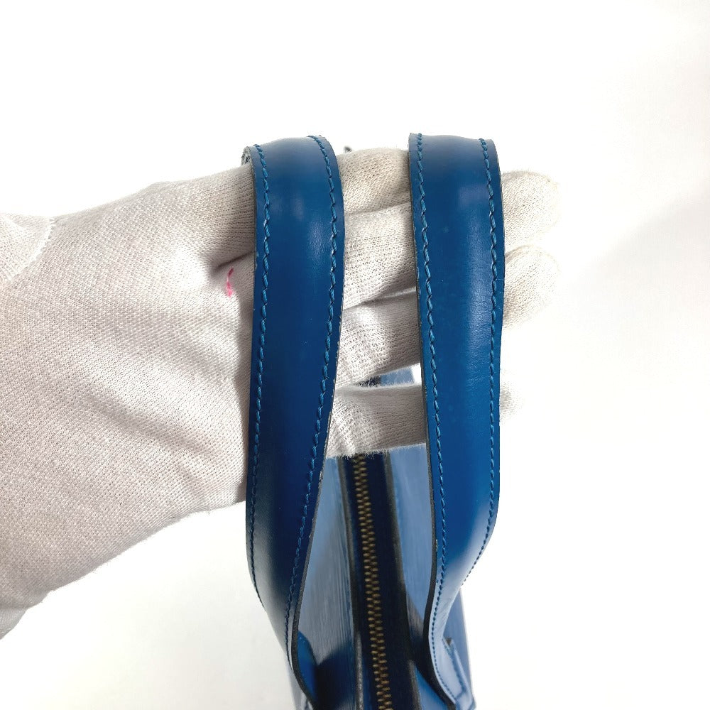 LOUIS VUITTON M52275 エピ サンジャック ショルダーバッグ カバン 肩掛け トートバッグ エピレザー ユニセックス トレドブルー ブルー