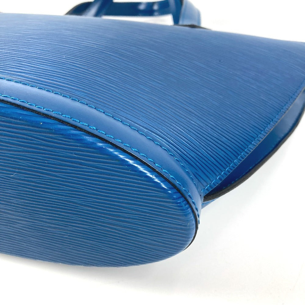 LOUIS VUITTON M52275 エピ サンジャック ショルダーバッグ カバン 肩掛け トートバッグ エピレザー ユニセックス トレドブルー ブルー