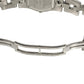 Baume & Mercier 69650 リネア 12Pダイヤ ダイヤモンド ブルーシェル レディースウォッチ 時計 腕時計 SS レディース シルバー
