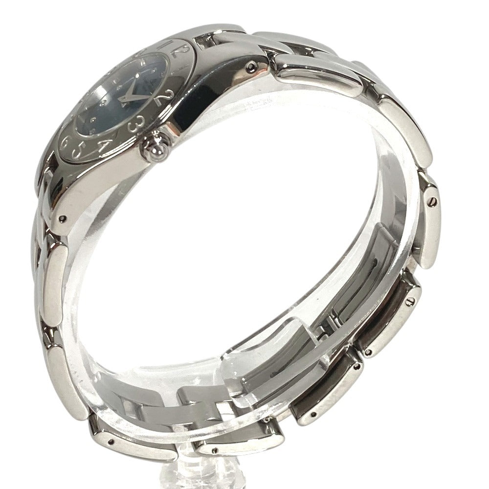Baume & Mercier 69650 リネア 12Pダイヤ ダイヤモンド ブルーシェル レディースウォッチ 時計 腕時計 SS レディース シルバー