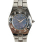 Baume & Mercier 69650 リネア 12Pダイヤ ダイヤモンド ブルーシェル レディースウォッチ 時計 腕時計 SS レディース シルバー