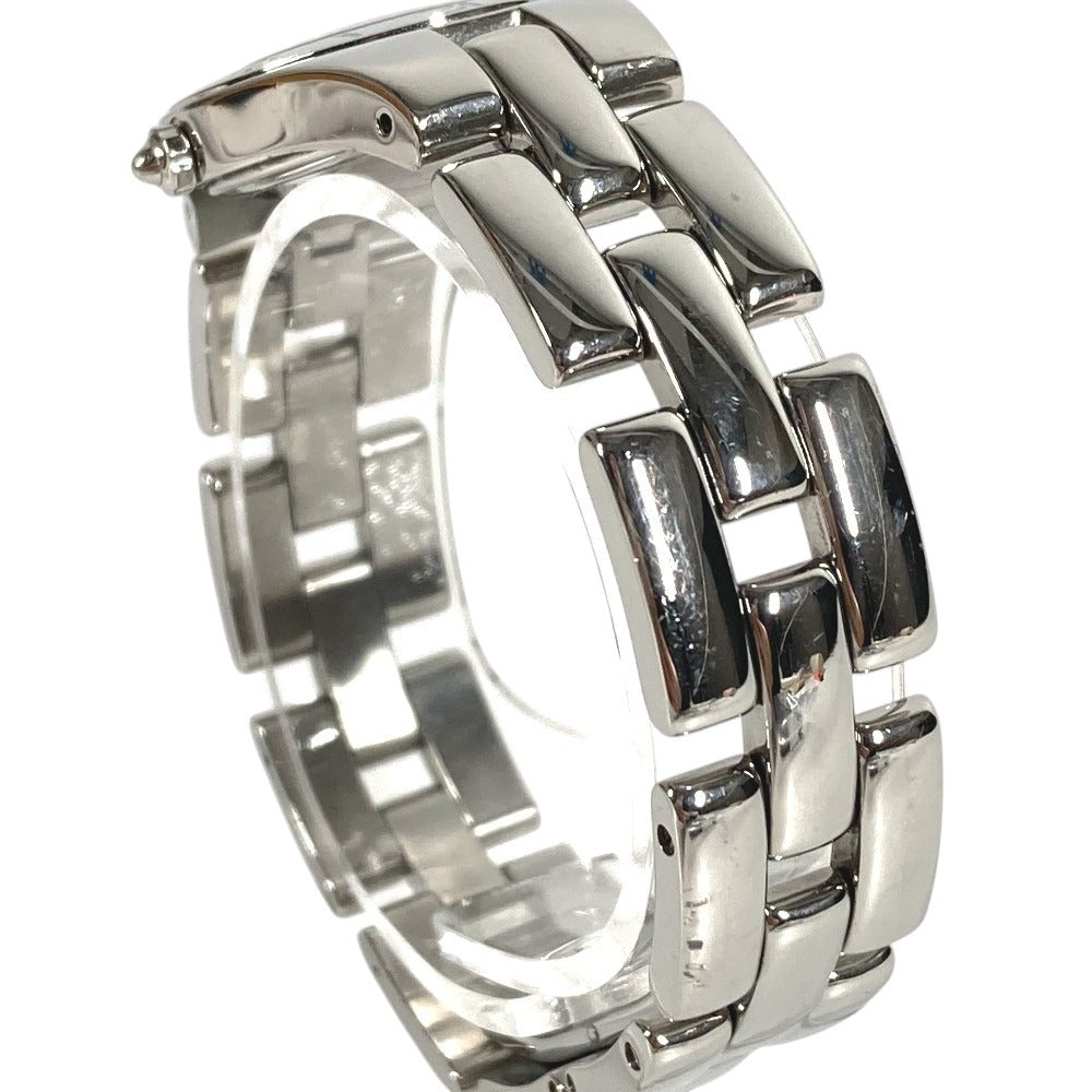 Baume & Mercier 69650 リネア 12Pダイヤ ダイヤモンド ブルーシェル レディースウォッチ 時計 腕時計 SS レディース シルバー