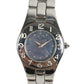 Baume & Mercier 69650 リネア 12Pダイヤ ダイヤモンド ブルーシェル レディースウォッチ 時計 腕時計 SS レディース シルバー