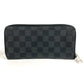 LOUIS VUITTON N63095 ダミエグラフィット ジッピーウォレットヴェルティカル ロングウォレット ラウンドファスナー 長財布 ダミエグラフィットキャンバス ユニセックス ブラック