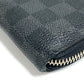 LOUIS VUITTON N63095 ダミエグラフィット ジッピーウォレットヴェルティカル ロングウォレット ラウンドファスナー 長財布 ダミエグラフィットキャンバス ユニセックス ブラック