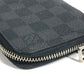 LOUIS VUITTON N63095 ダミエグラフィット ジッピーウォレットヴェルティカル ロングウォレット ラウンドファスナー 長財布 ダミエグラフィットキャンバス ユニセックス ブラック