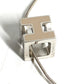 HERMES Accessories Cadenas H Cube H Logo Chain Necklace Metal Unisex Beige