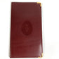 CARTIER Must Line Logo Billfold Long Wallet Long Bill Compartment Leather Unisex Wine Red