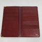 CARTIER Must Line Logo Billfold Long Wallet Long Bill Compartment Leather Unisex Wine Red