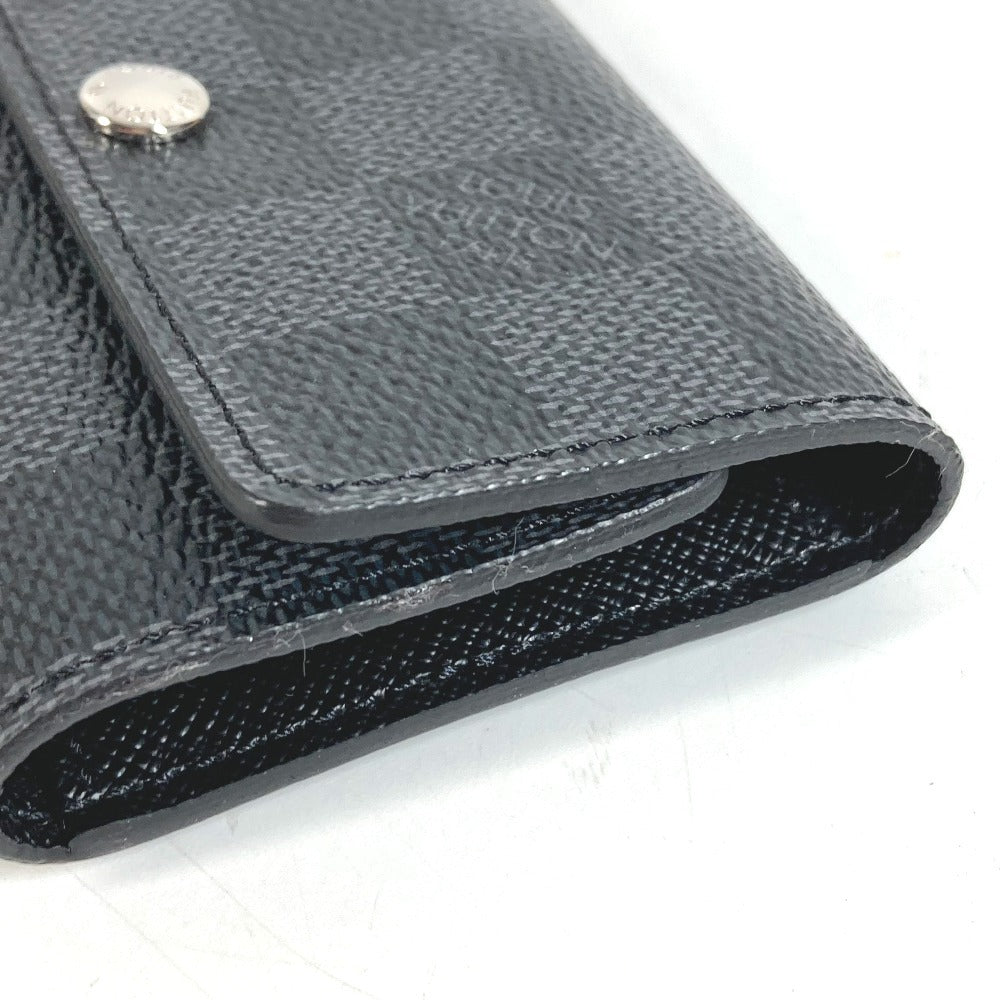LOUIS VUITTON N62662 ダミエグラフィット ミュルティクレ6 ミュルティクレ 6 6連キーケース 鍵 6P キーケース ダミエグラフィットキャンバス ユニセックス ブラック
