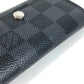 LOUIS VUITTON N62662 ダミエグラフィット ミュルティクレ6 ミュルティクレ 6 6連キーケース 鍵 6P キーケース ダミエグラフィットキャンバス ユニセックス ブラック