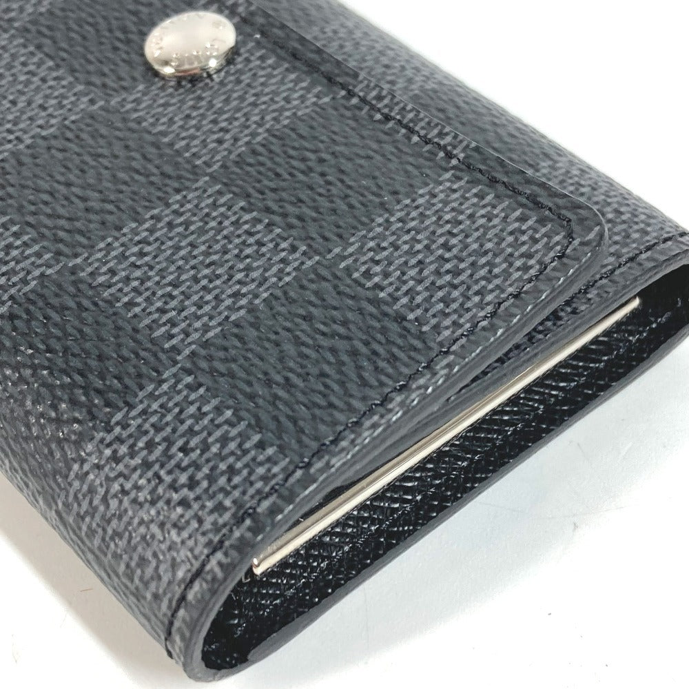 LOUIS VUITTON N62662 ダミエグラフィット ミュルティクレ6 ミュルティクレ 6 6連キーケース 鍵 6P キーケース ダミエグラフィットキャンバス ユニセックス ブラック