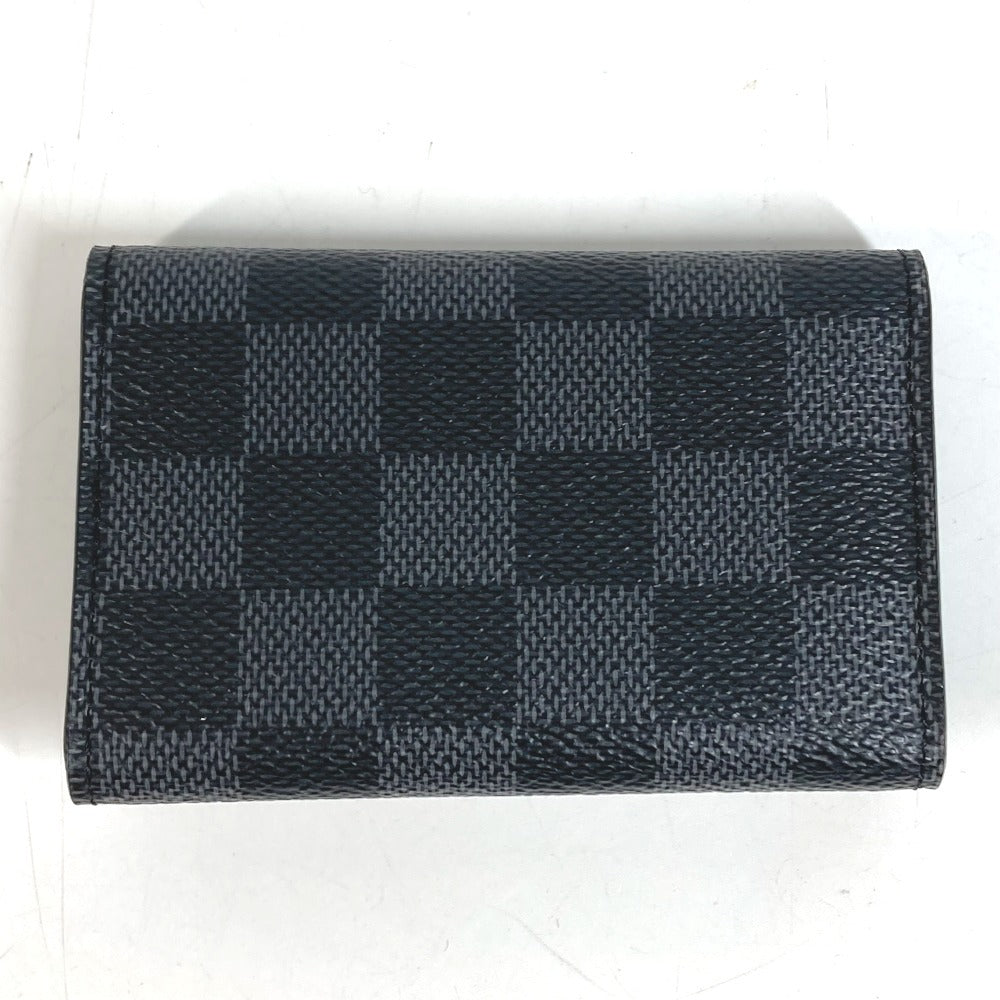 LOUIS VUITTON N62662 ダミエグラフィット ミュルティクレ6 ミュルティクレ 6 6連キーケース 鍵 6P キーケース ダミエグラフィットキャンバス ユニセックス ブラック