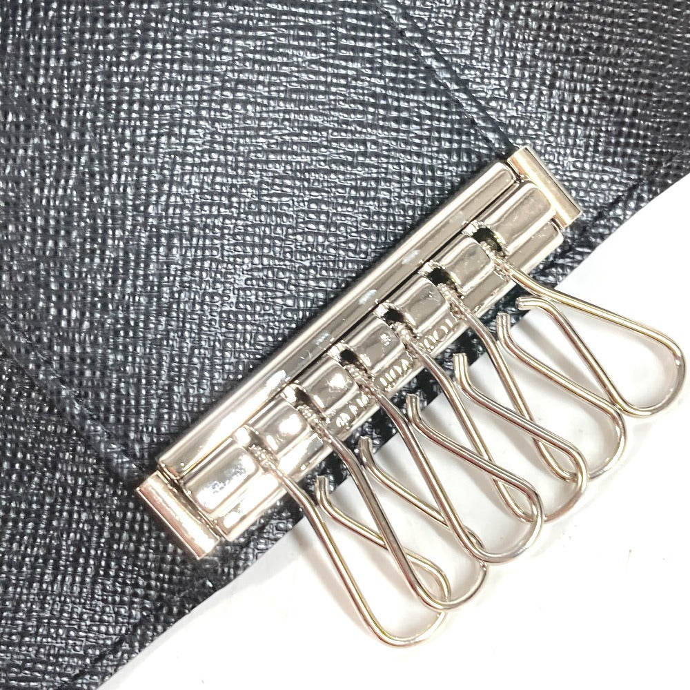 LOUIS VUITTON N62662 ダミエグラフィット ミュルティクレ6 ミュルティクレ 6 6連キーケース 鍵 6P キーケース ダミエグラフィットキャンバス ユニセックス ブラック
