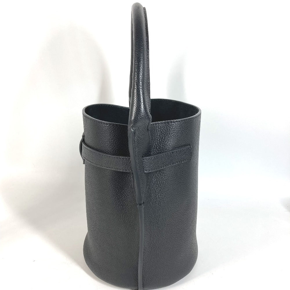CELINE ばけつ バケツ ビッグバッグ ナノ バケット カバン 2WAYバッグ ショルダーバッグ ハンドバッグ レザー ユニセックス ブラック
