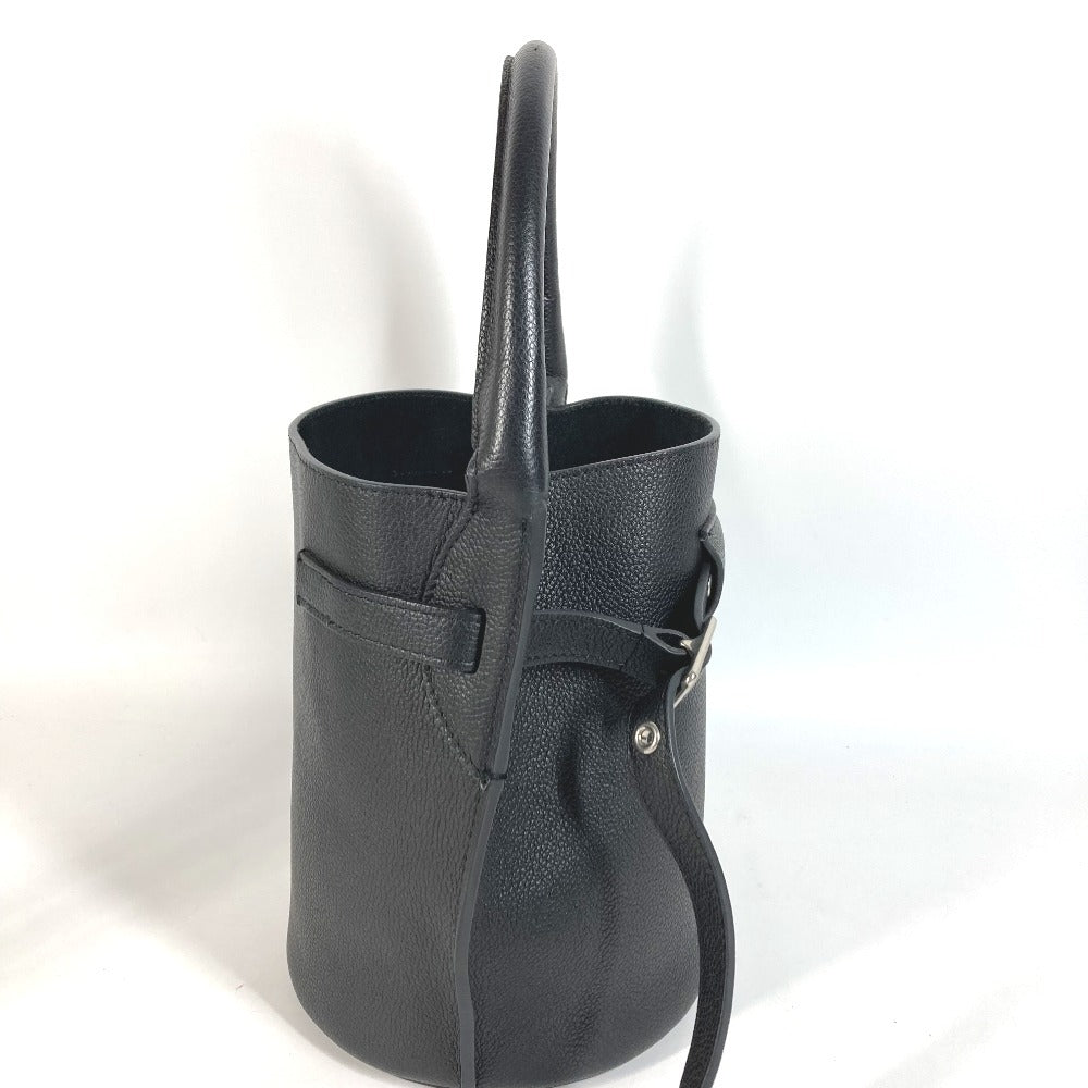 CELINE ばけつ バケツ ビッグバッグ ナノ バケット カバン 2WAYバッグ ショルダーバッグ ハンドバッグ レザー ユニセックス ブラック