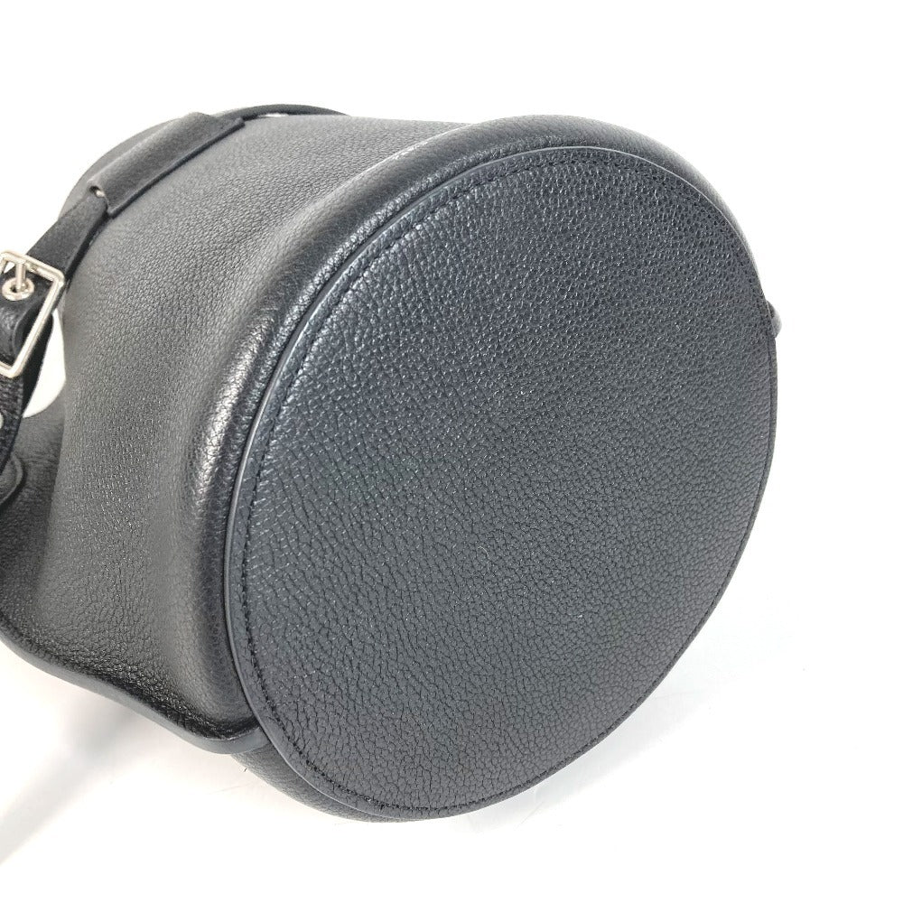CELINE ばけつ バケツ ビッグバッグ ナノ バケット カバン 2WAYバッグ ショルダーバッグ ハンドバッグ レザー ユニセックス ブラック