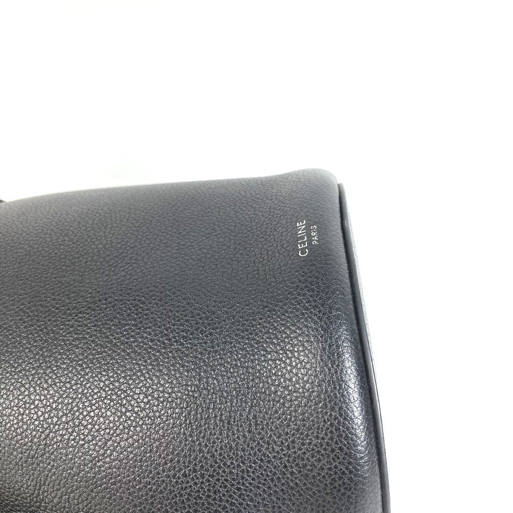 CELINE ばけつ バケツ ビッグバッグ ナノ バケット カバン 2WAYバッグ ショルダーバッグ ハンドバッグ レザー ユニセックス ブラック