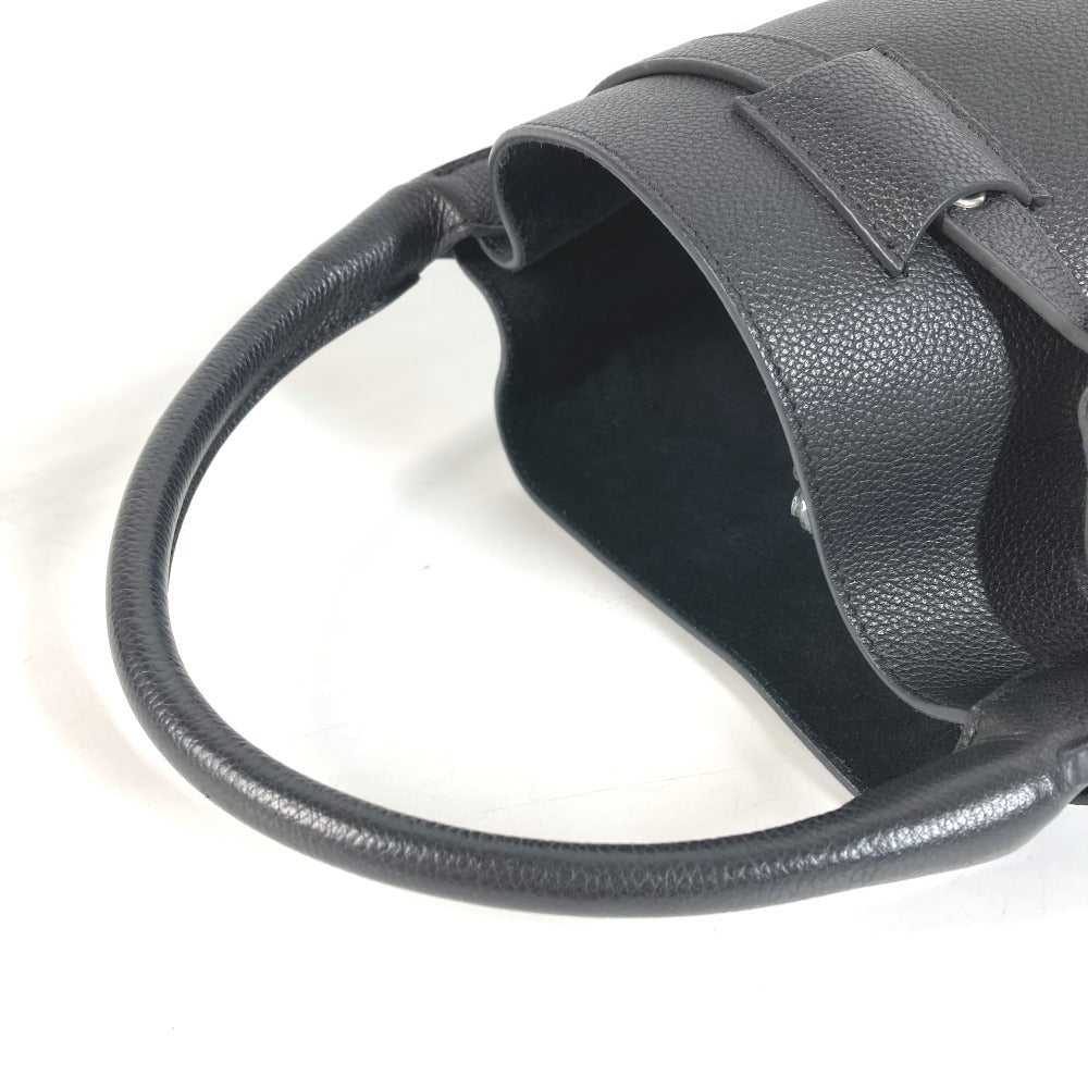 CELINE ばけつ バケツ ビッグバッグ ナノ バケット カバン 2WAYバッグ ショルダーバッグ ハンドバッグ レザー ユニセックス ブラック
