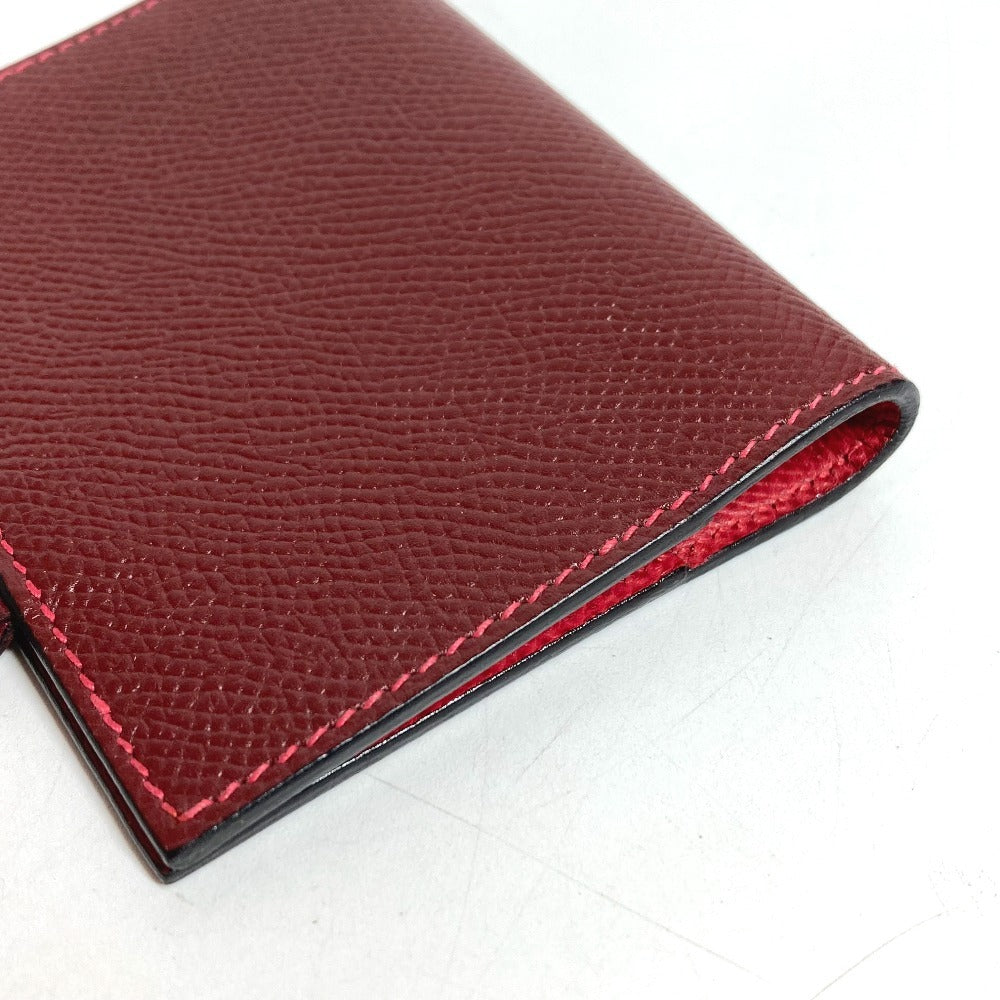 HERMES アジェンダPM アジェンダ PM システム手帳 ステーショナリー 手帳カバー レザー ユニセックス ブラウン