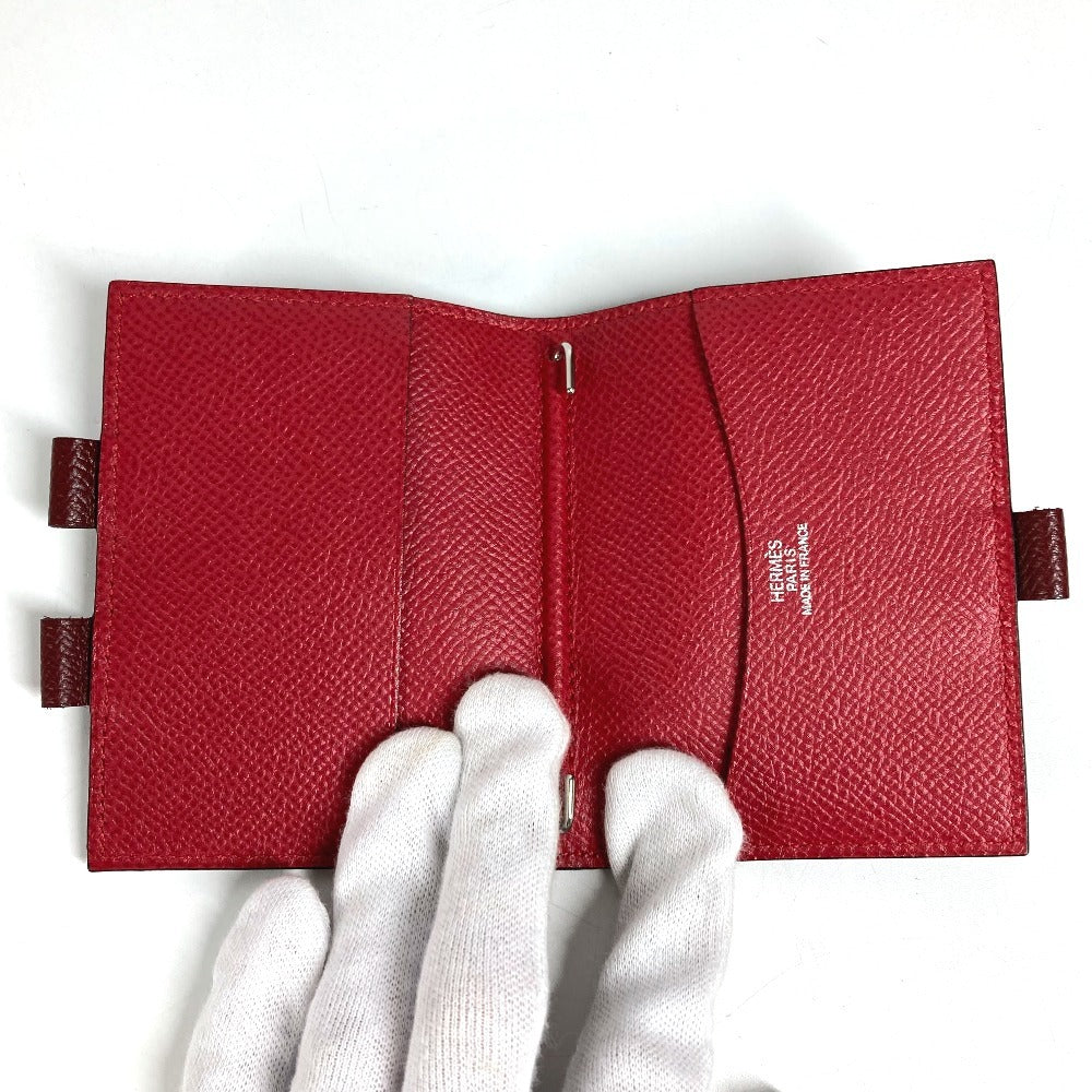 HERMES アジェンダPM アジェンダ PM システム手帳 ステーショナリー 手帳カバー レザー ユニセックス ブラウン