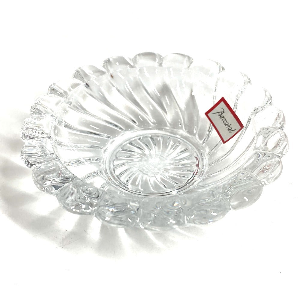 Baccarat 1712520 ボリュート アッシュトレイ ミニ インテリア プレート 灰皿 ガラス ユニセックス クリア