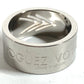LOUIS VUITTON M00255 VOLEZ VOGUEZ VOYAGEZ VVV Ring Monometer Jewelry accessories Ring Metal Silver Used