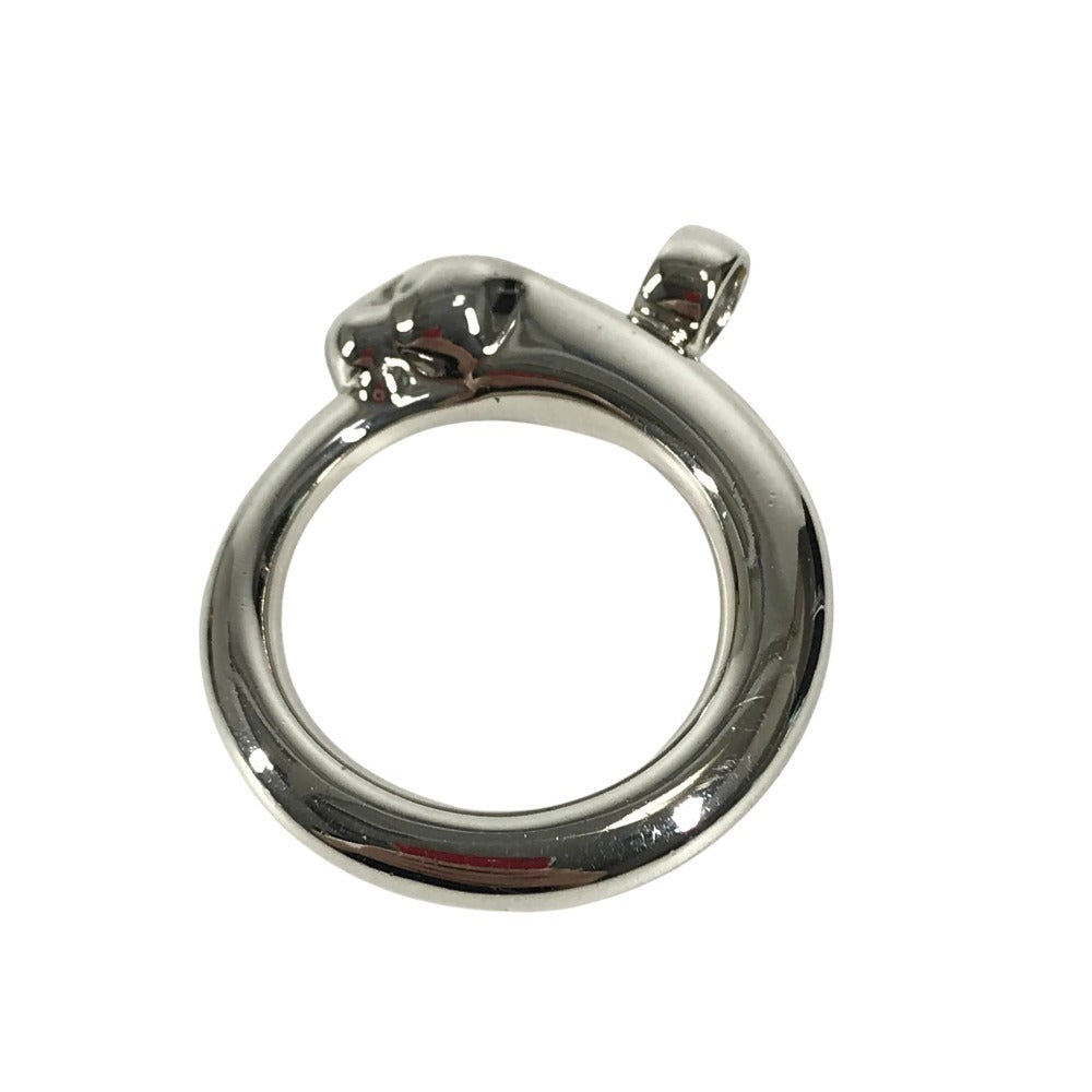 CARTIER PANTHERE logo Necklace, Accessories, Jewelry Pendant top Metal Silver Used