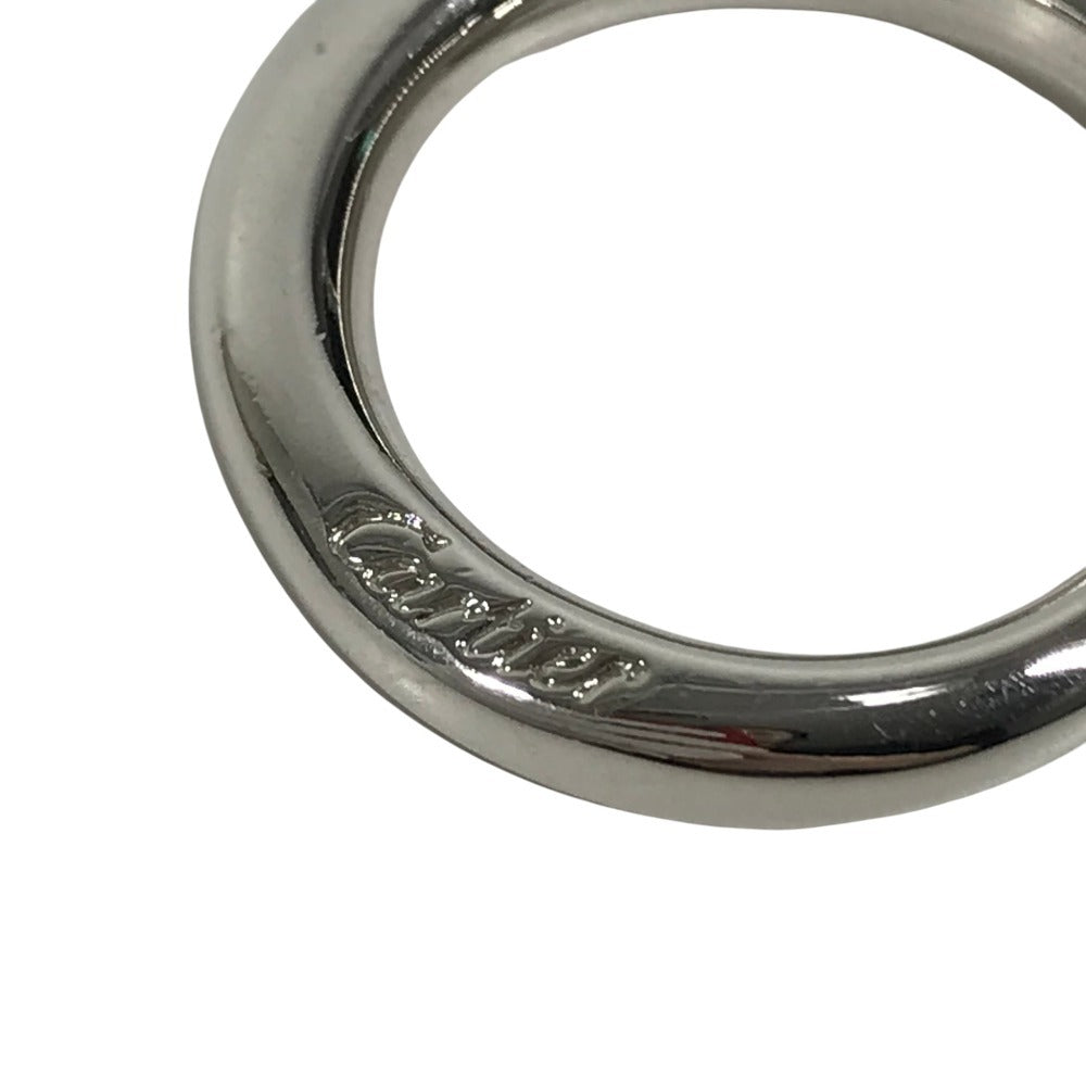 CARTIER PANTHERE logo Necklace, Accessories, Jewelry Pendant top Metal Silver Used