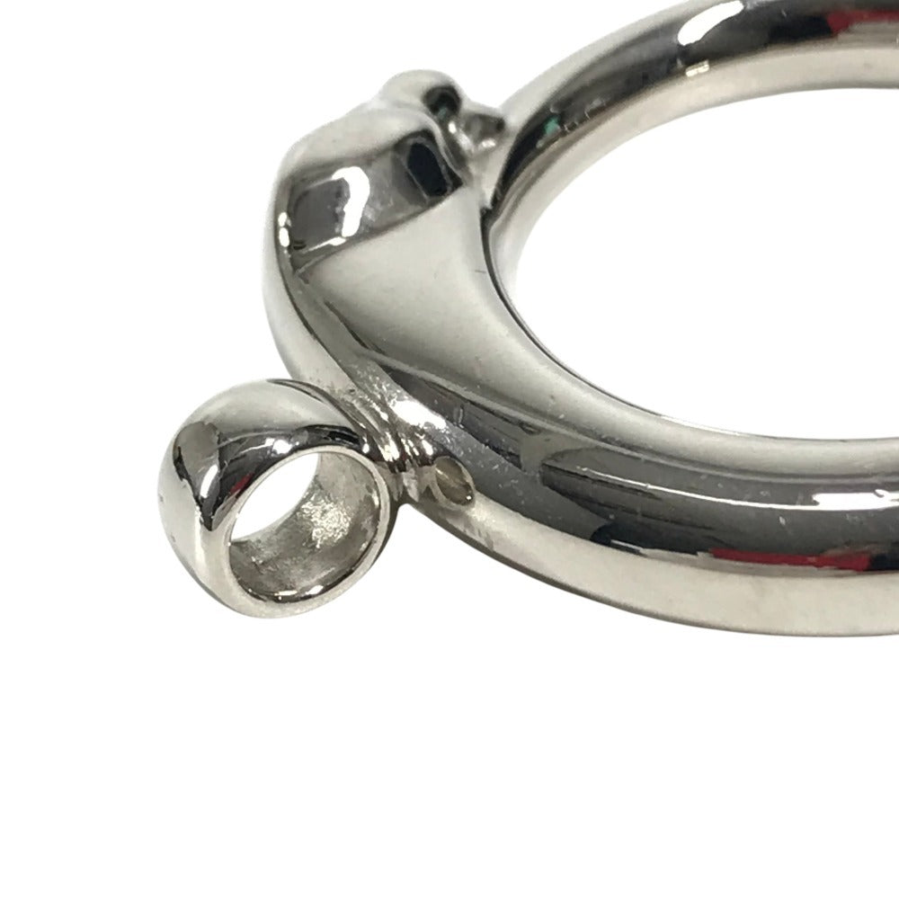 CARTIER PANTHERE logo Necklace, Accessories, Jewelry Pendant top Metal Silver Used