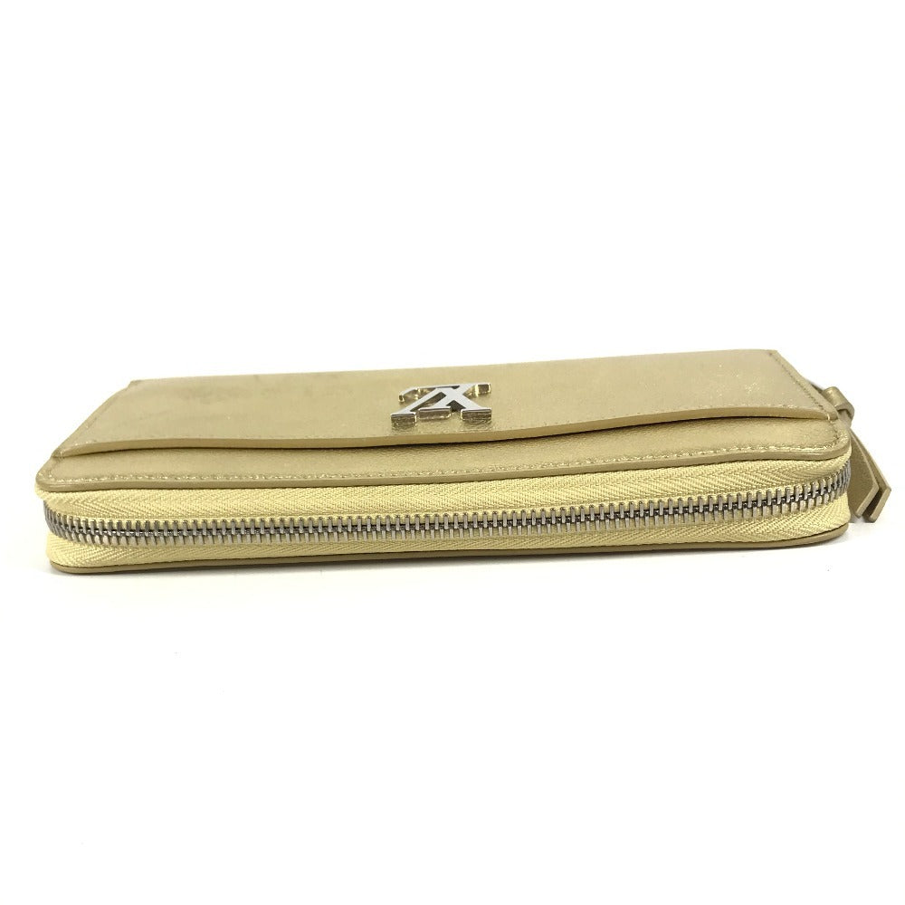 LOUIS VUITTON M69058 Japan limited Zippy Rock Me Long wallet Zip Around Long Wallet Leather Gold Used
