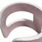 HERMES Anno Bangle Accessory Jewelry Bracelet lacquer pink/White Used