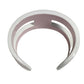 HERMES Anno Bangle Accessory Jewelry Bracelet lacquer pink/White Used