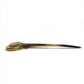 HERMES Serie hairpin hairpin Hair picks Hair accessories Hair clips hairpin Plastic Brown Used