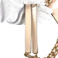VERSACE medusa logo Double Chain Leather Shoulder Handbag Shoulder Bag Leather pink Used