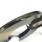 HERMES Buffalo horn Isamu Pop Isamu Pop Accessories Jewelry Choker Necklace Buffalo horn Navy/Brown Used