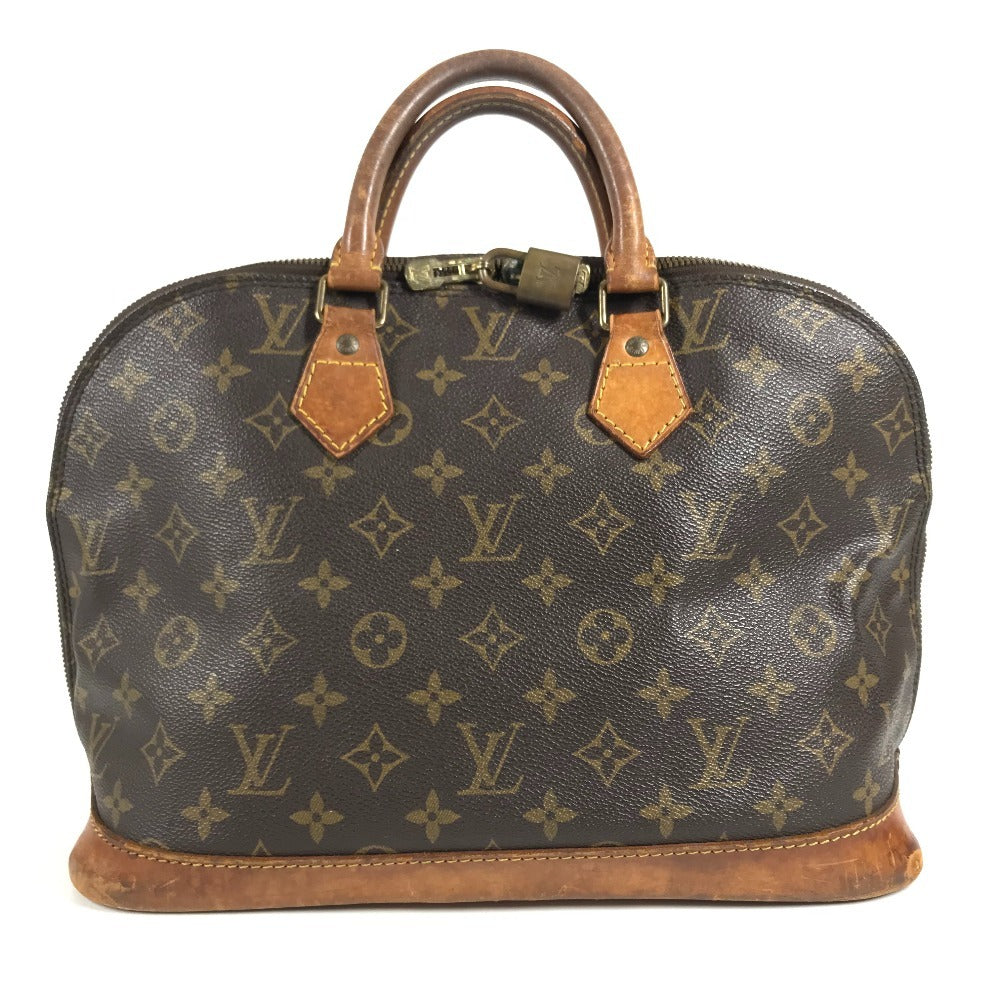 LOUIS VUITTON M51130 Monogram Alma Bag Tote Bag Hand Bag MonogramCanvas Brown Used