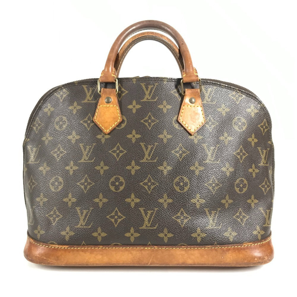 LOUIS VUITTON M51130 Monogram Alma Bag Tote Bag Hand Bag MonogramCanvas Brown Used
