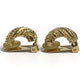 Dior vintage Earrings Metal Gold Used
