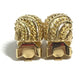Dior vintage Earrings Metal Gold Used