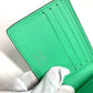 LOUIS VUITTON M27649 Taigalama Portefeuille Multripru Compact Wallet Billfold Folded wallet MonogramCanvas / Taiga Leather mint Green Used