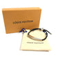 LOUIS VUITTON M00273 Bracelet LV Space Bangle accessories Bracelet Metal Black/Silver Used