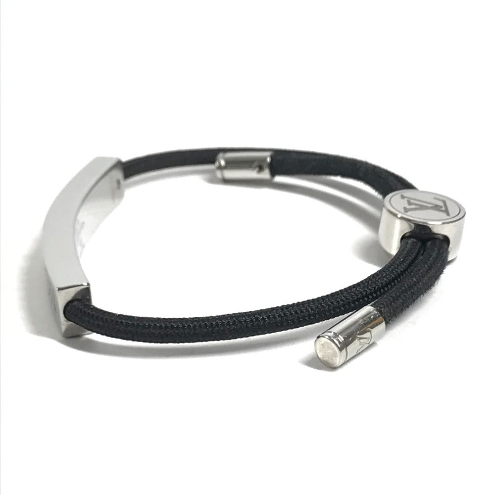 LOUIS VUITTON M00273 Bracelet LV Space Bangle accessories Bracelet Metal Black/Silver Used
