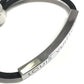 LOUIS VUITTON M00273 Bracelet LV Space Bangle accessories Bracelet Metal Black/Silver Used