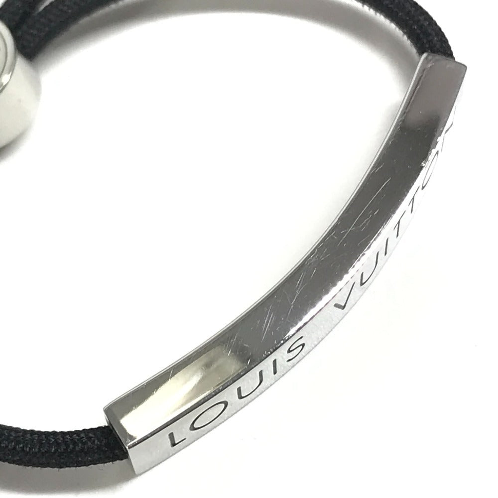 LOUIS VUITTON M00273 Bracelet LV Space Bangle accessories Bracelet Metal Black/Silver Used