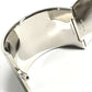 HERMES Clickcrack H TGM Bangle accessories Bracelet Metal Black Used