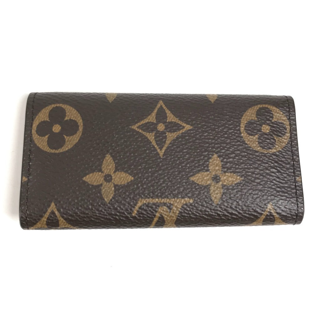 LOUIS VUITTON M25906 Monogram Multicles4 Multicles 4 4-Ring Key Case MonogramCanvas Eugenie Pink pink/Brown Used