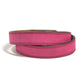 HERMES Kelly Double Tour Double Bracelet Bangle accessory, leather Bracelet Leather pink/SilverHardware Used